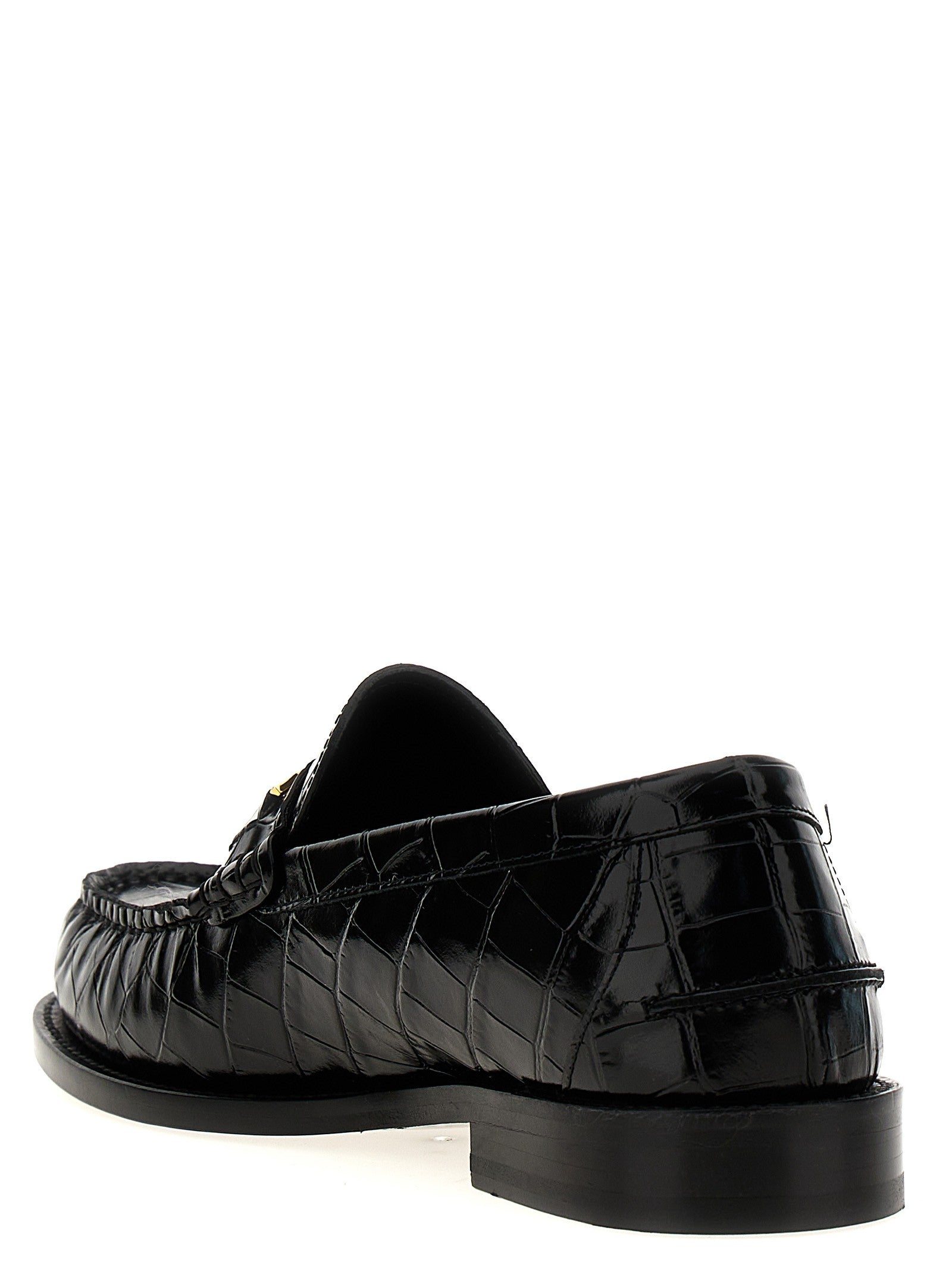 Versace Medusa Loafers Black