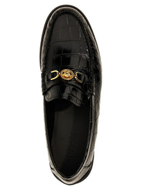 Versace Medusa Loafers Black