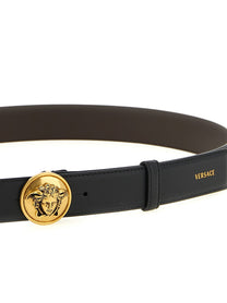 Versace Medusa Belt Black