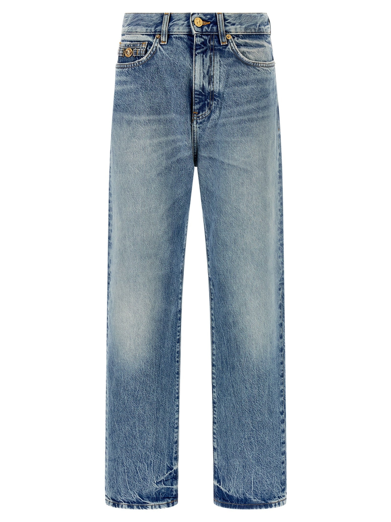 Versace Medusa Biggie Jeans Blue