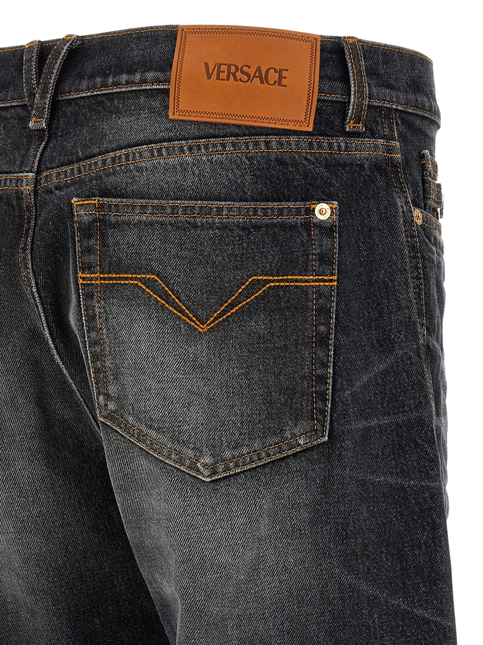Versace Medusa Biggie Jeans Black