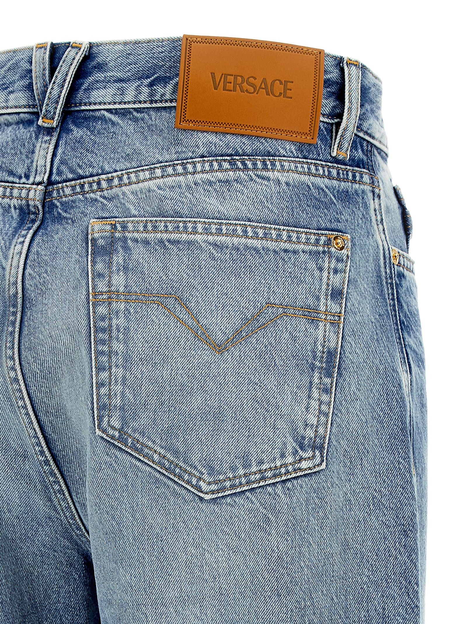 Versace Medusa Biggie Jeans Blue
