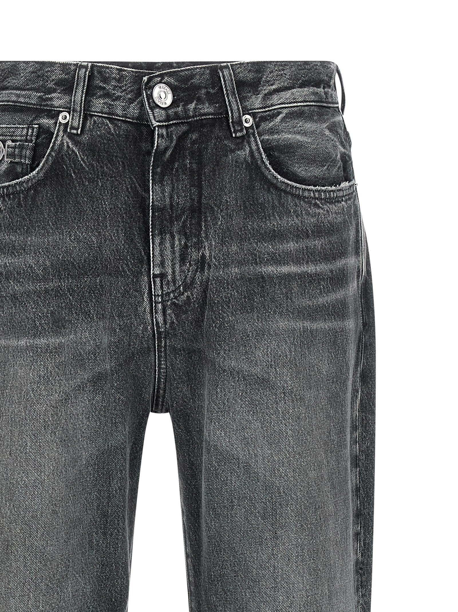 Versace Medusa Biggie Jeans Grey