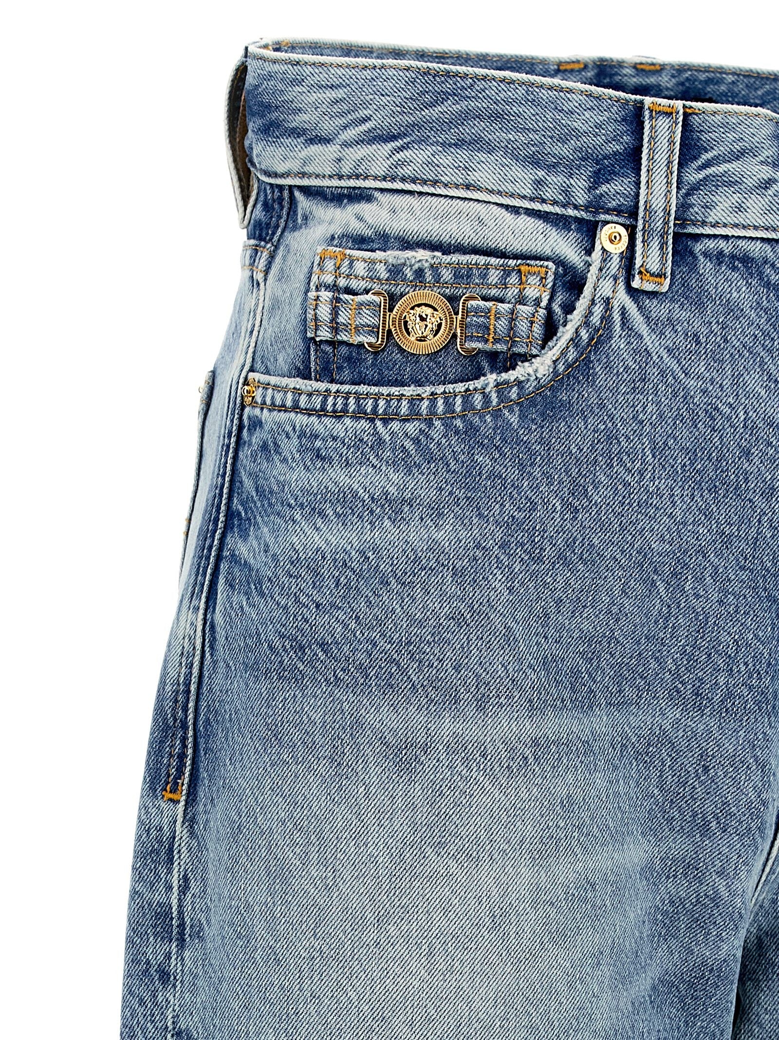 Versace Medusa Biggie Jeans Blue