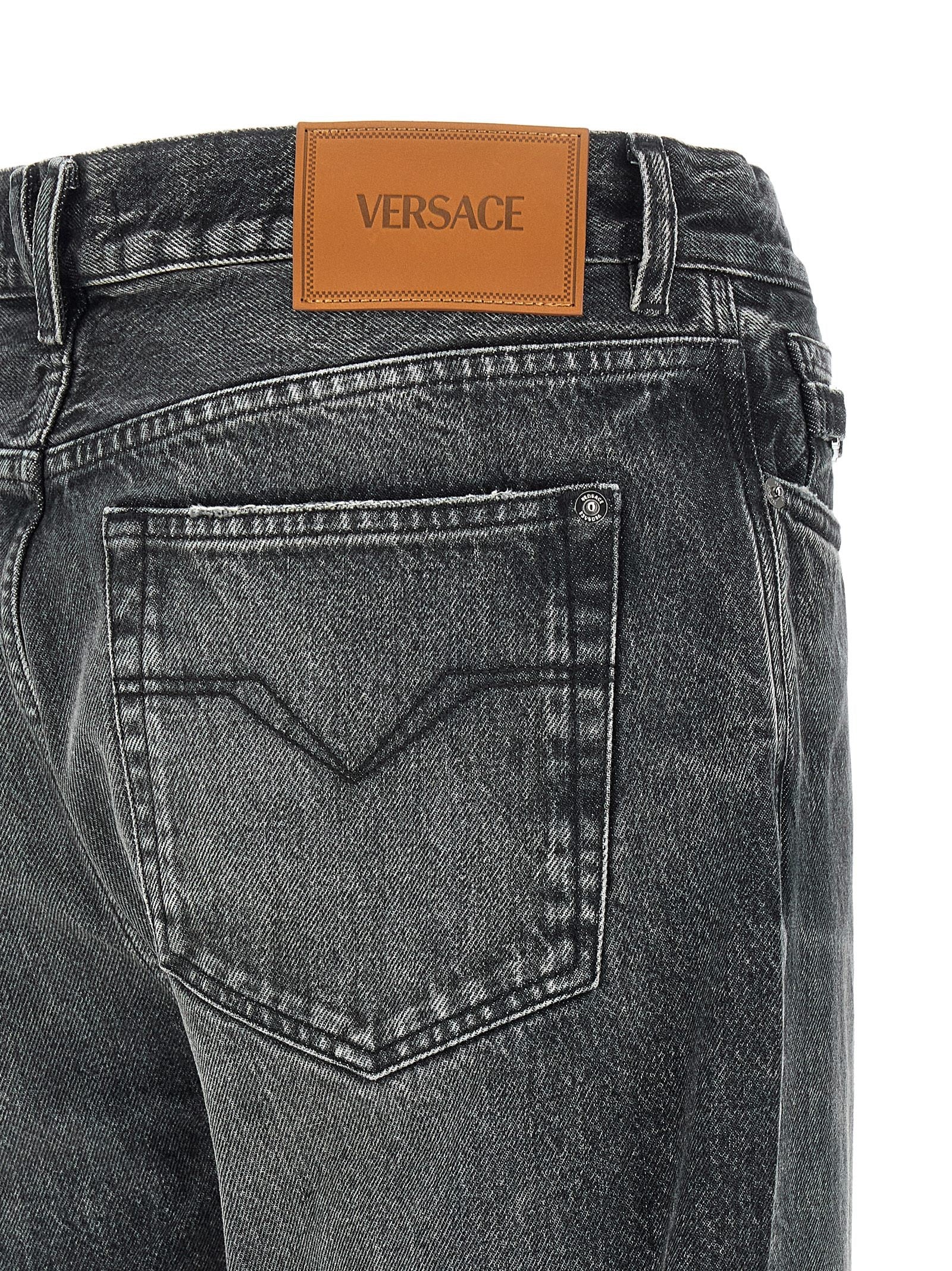 Versace Medusa Biggie Jeans Grey