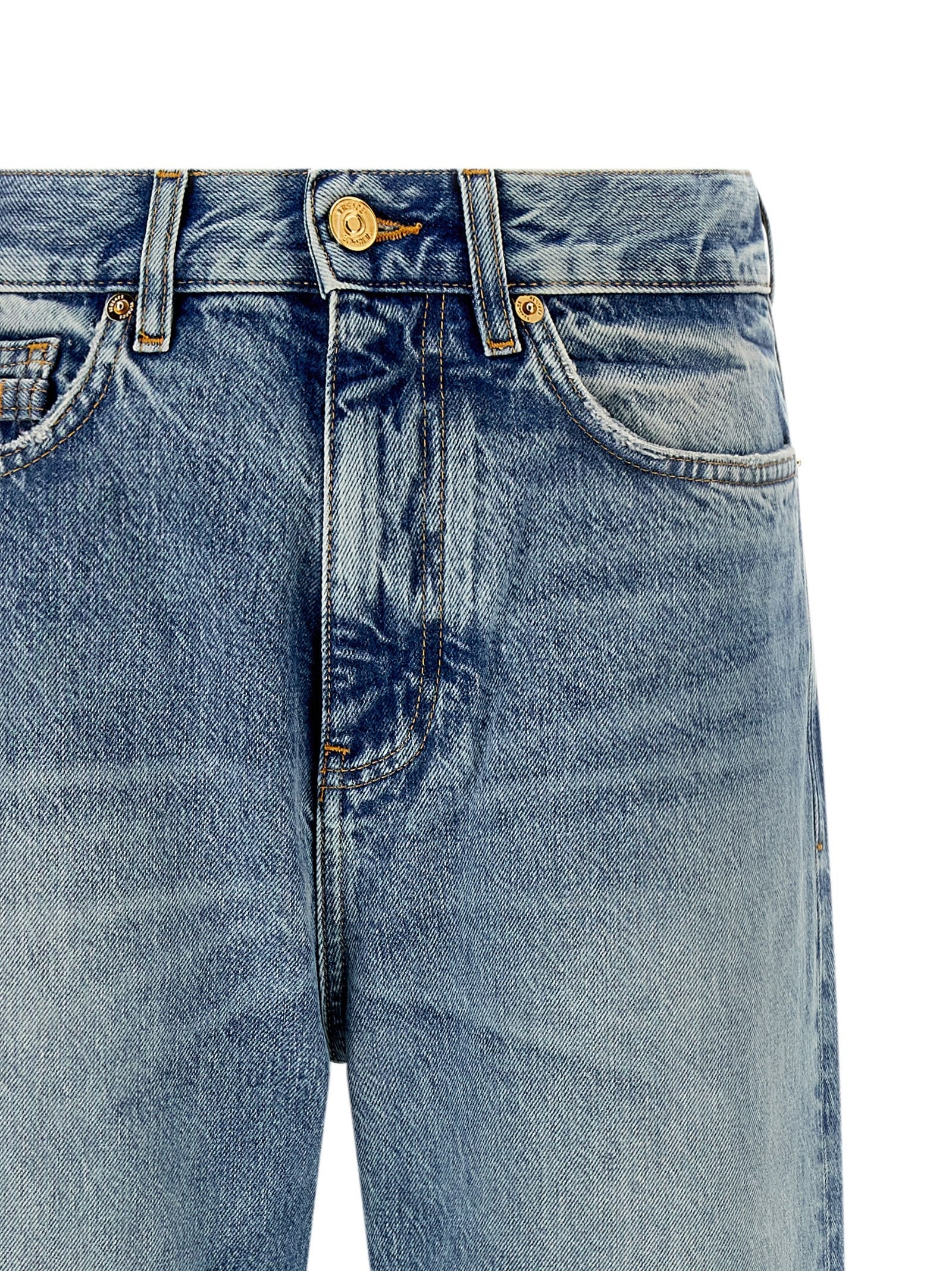 Versace Medusa Biggie Jeans Blue