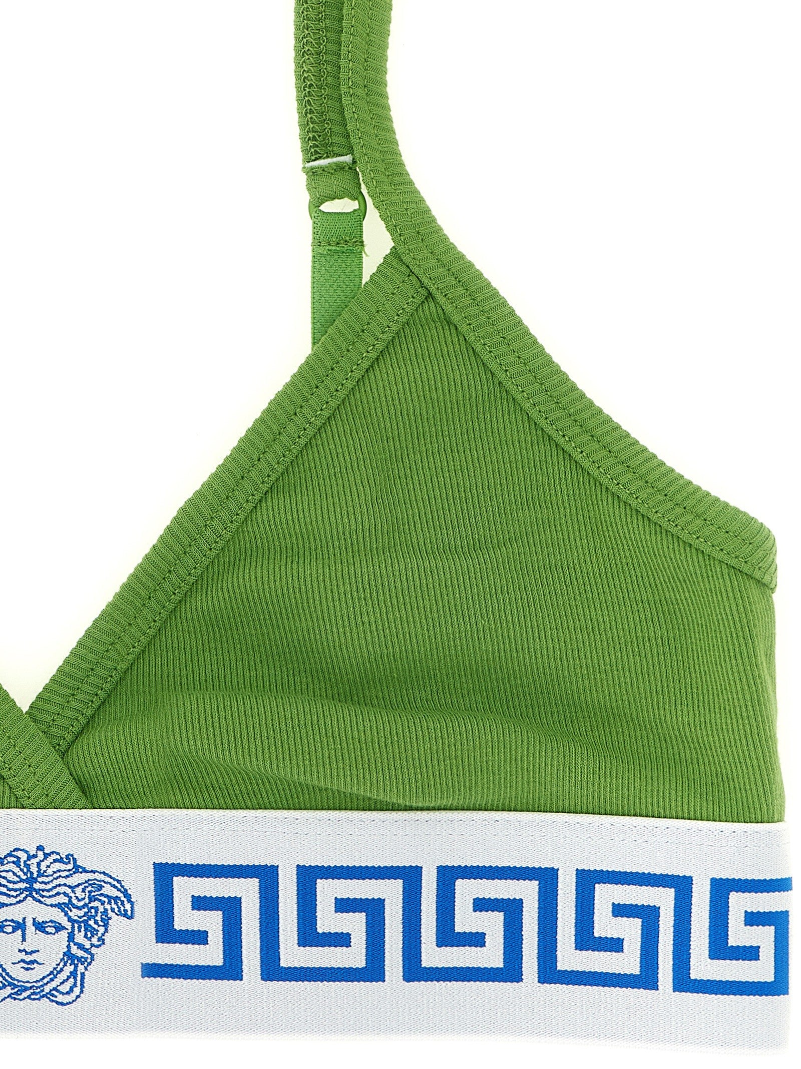 Versace Medusa Bra Green