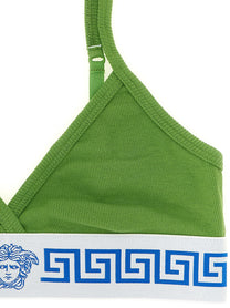 Versace Medusa Bra Green
