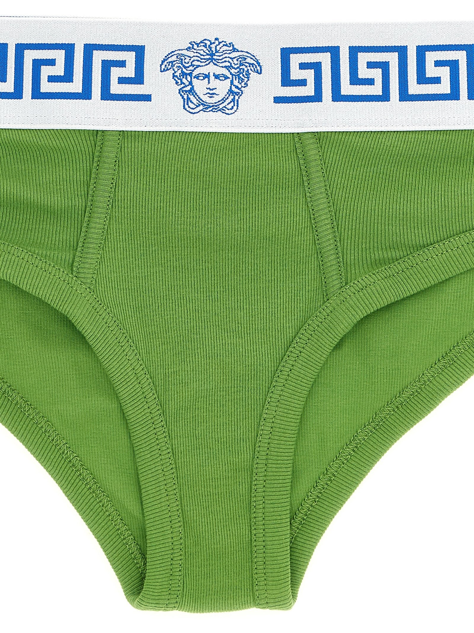 Versace Medusa Briefs Green