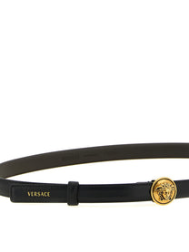Versace Medusa Buckle Belt Black