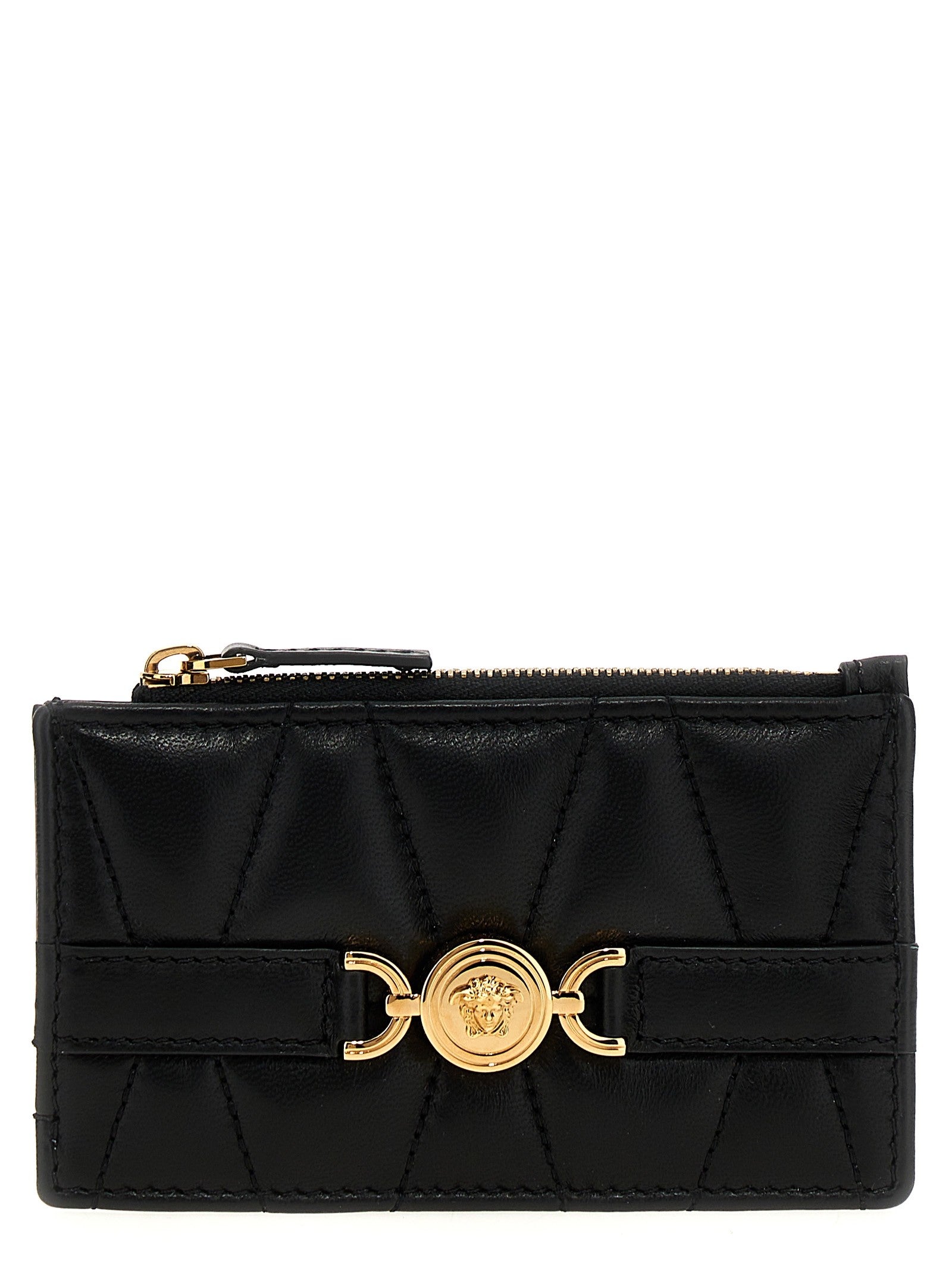 Versace Medusa Card Holder Black