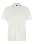 Versace Medusa Embroidery Polo Shirt White