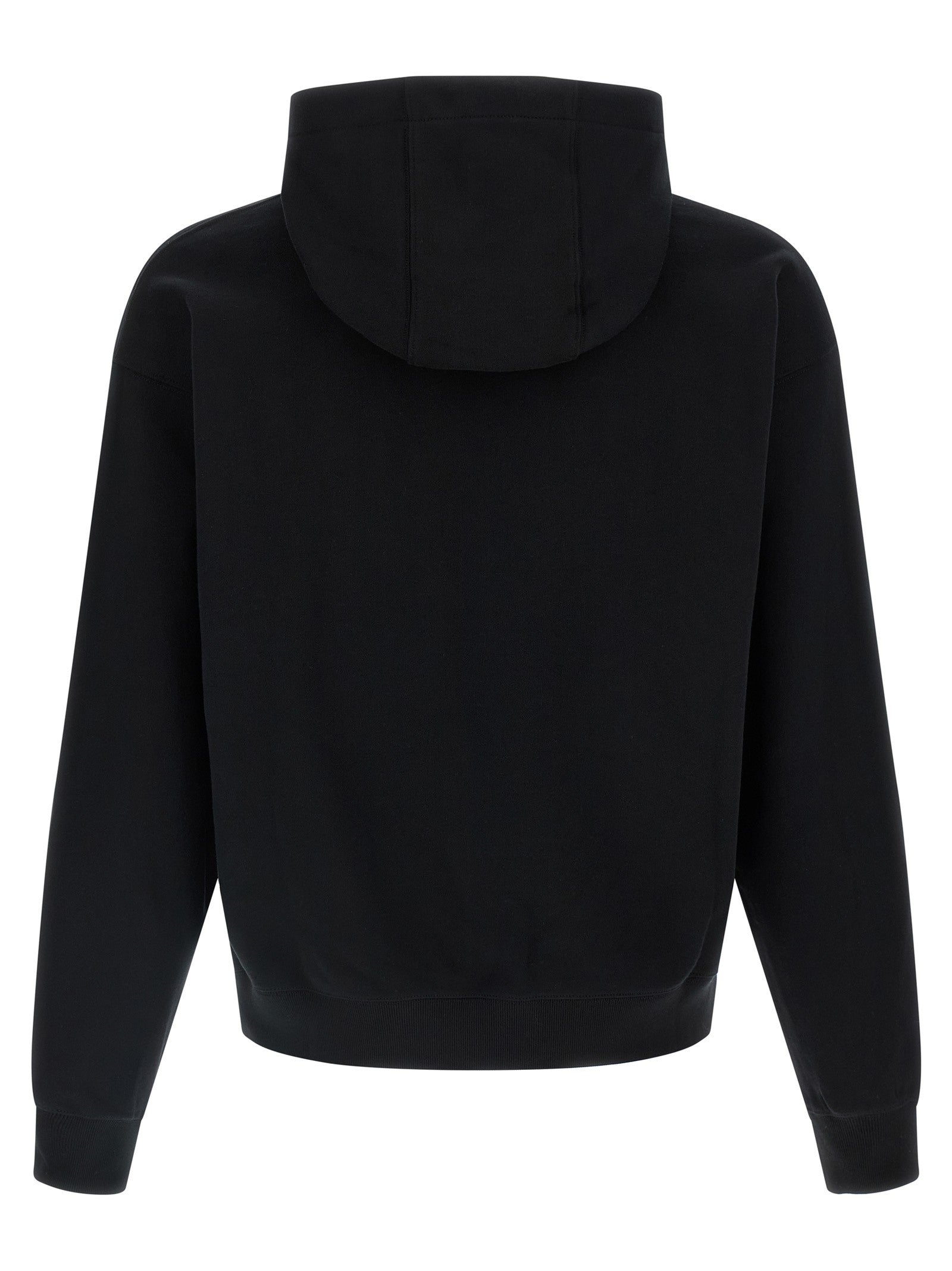 Versace Medusa Patch Hoodie Black