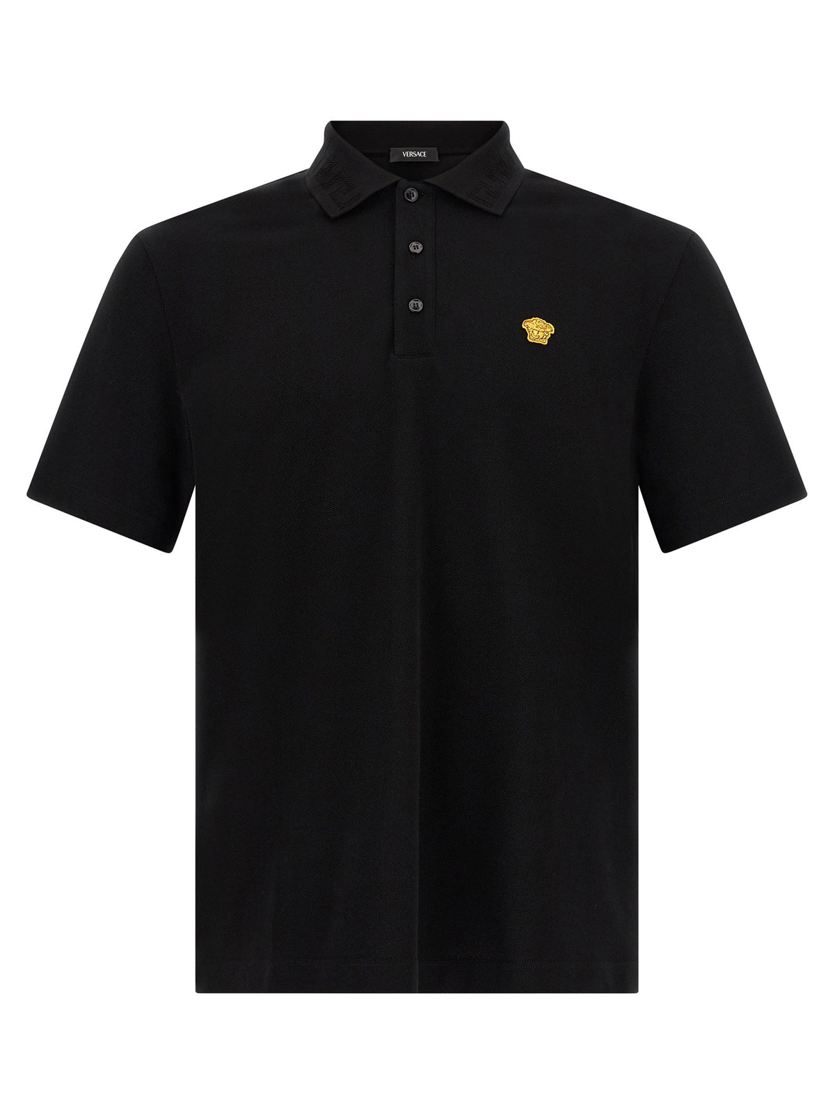 Versace Medusa Polo Shirt Black