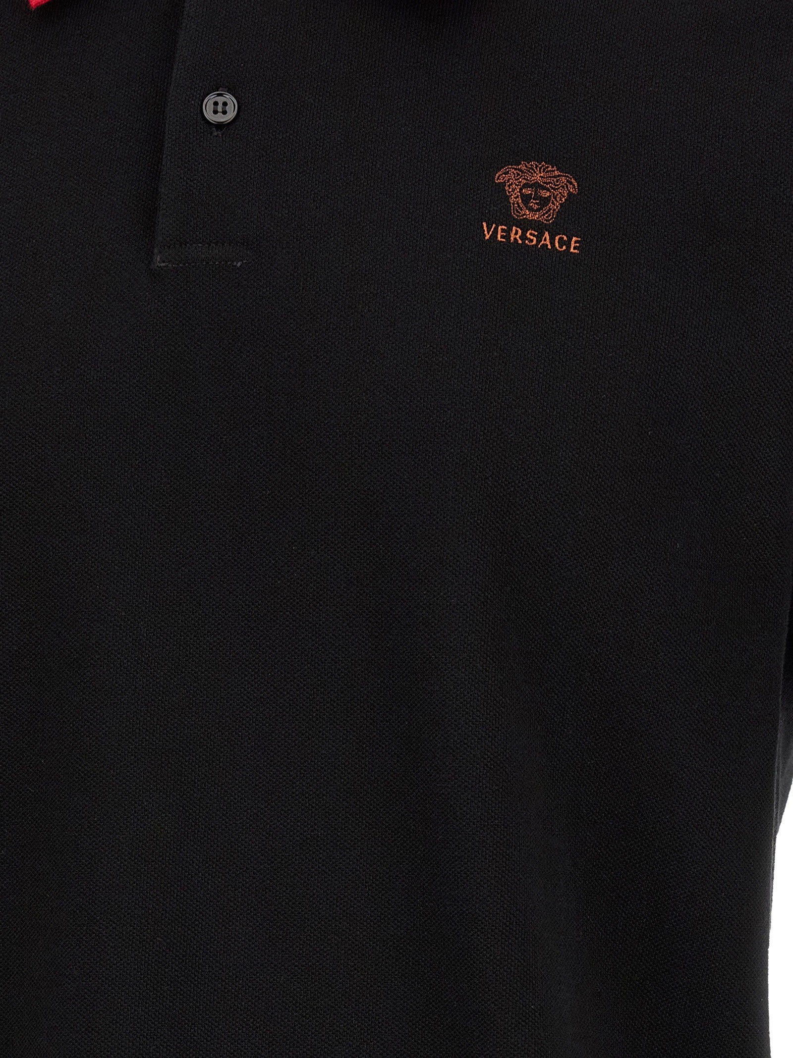 Versace Medusa Polo Shirt Black