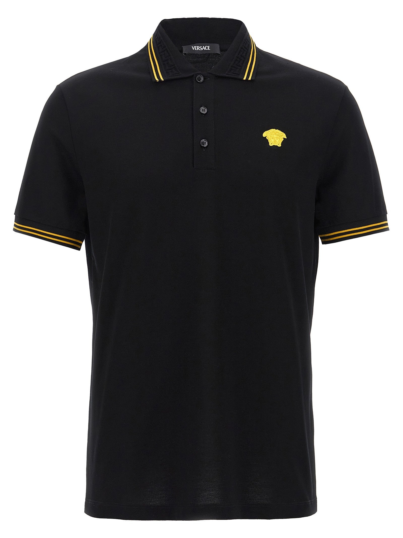 Versace Medusa Polo Shirt Black