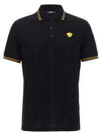 Versace Medusa Polo Shirt Black