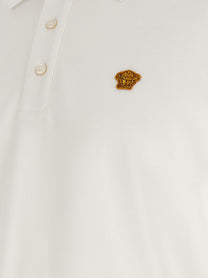 Versace Medusa Polo Shirt White