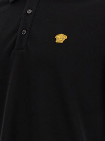 Versace Medusa Polo Shirt Black
