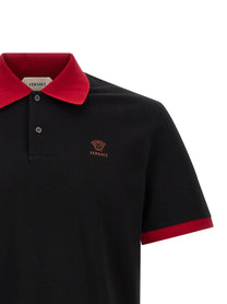 Versace Medusa Polo Shirt Black
