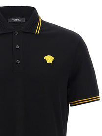 Versace Medusa Polo Shirt Black