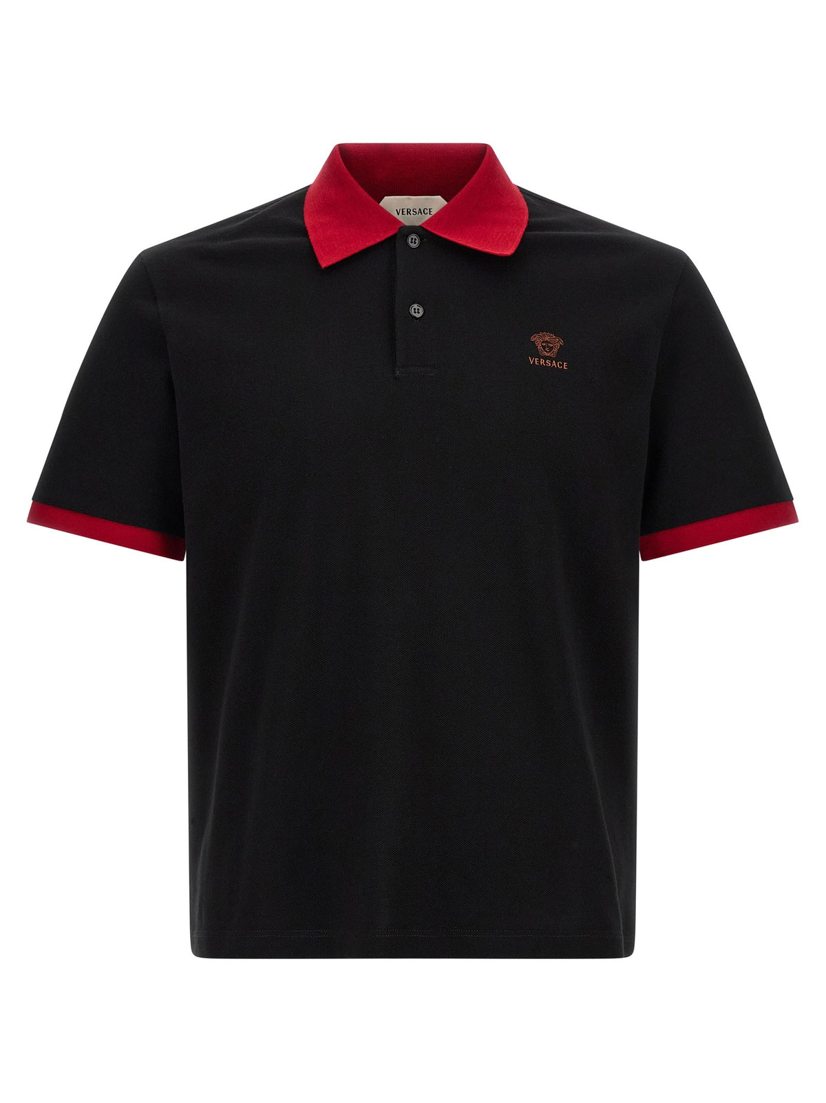 Versace Medusa Polo Shirt Black