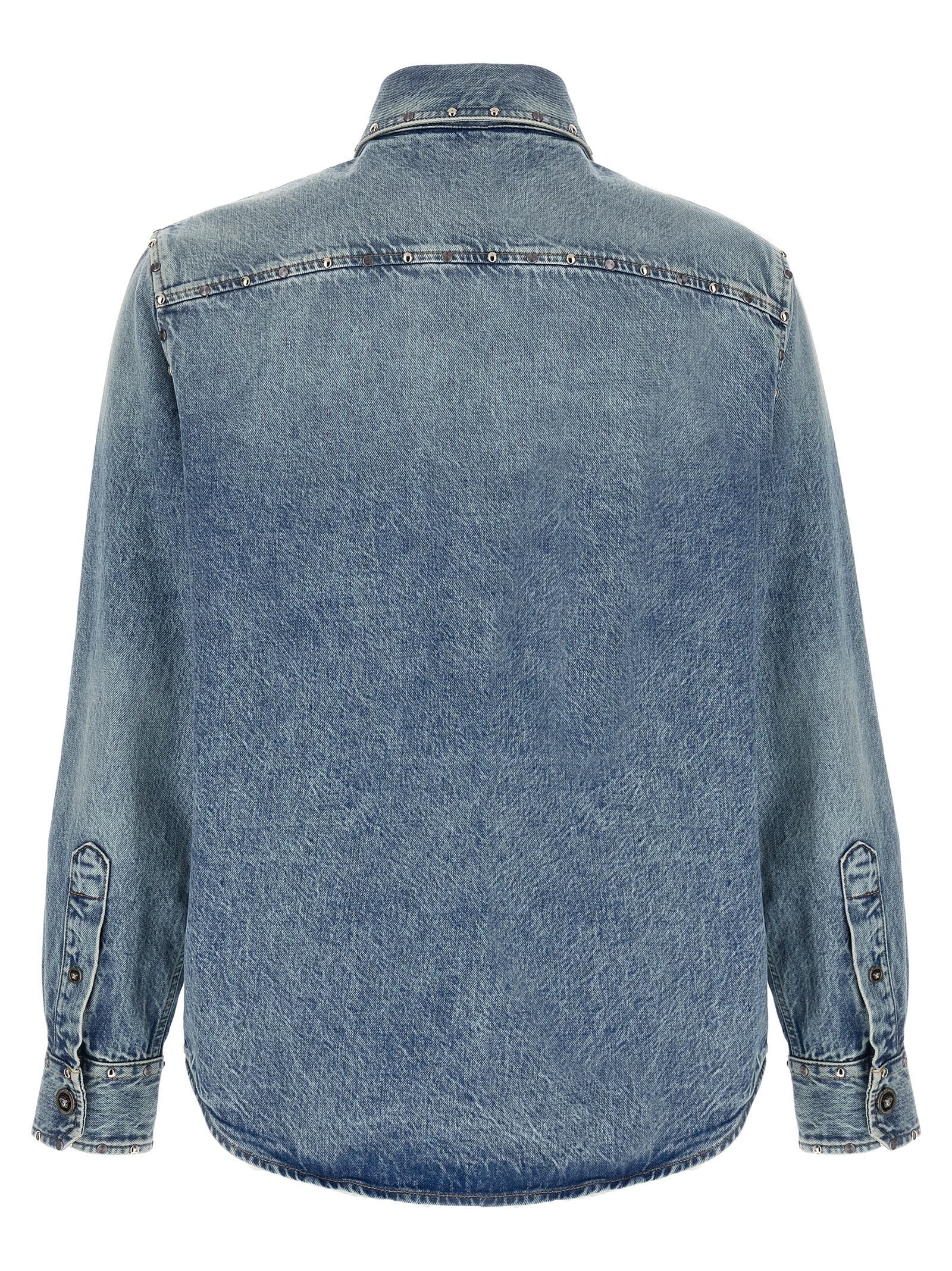 Versace Medusa Shirt Blue