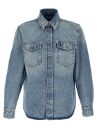 Versace Medusa Shirt Blue