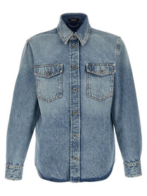 Versace Medusa Shirt Blue