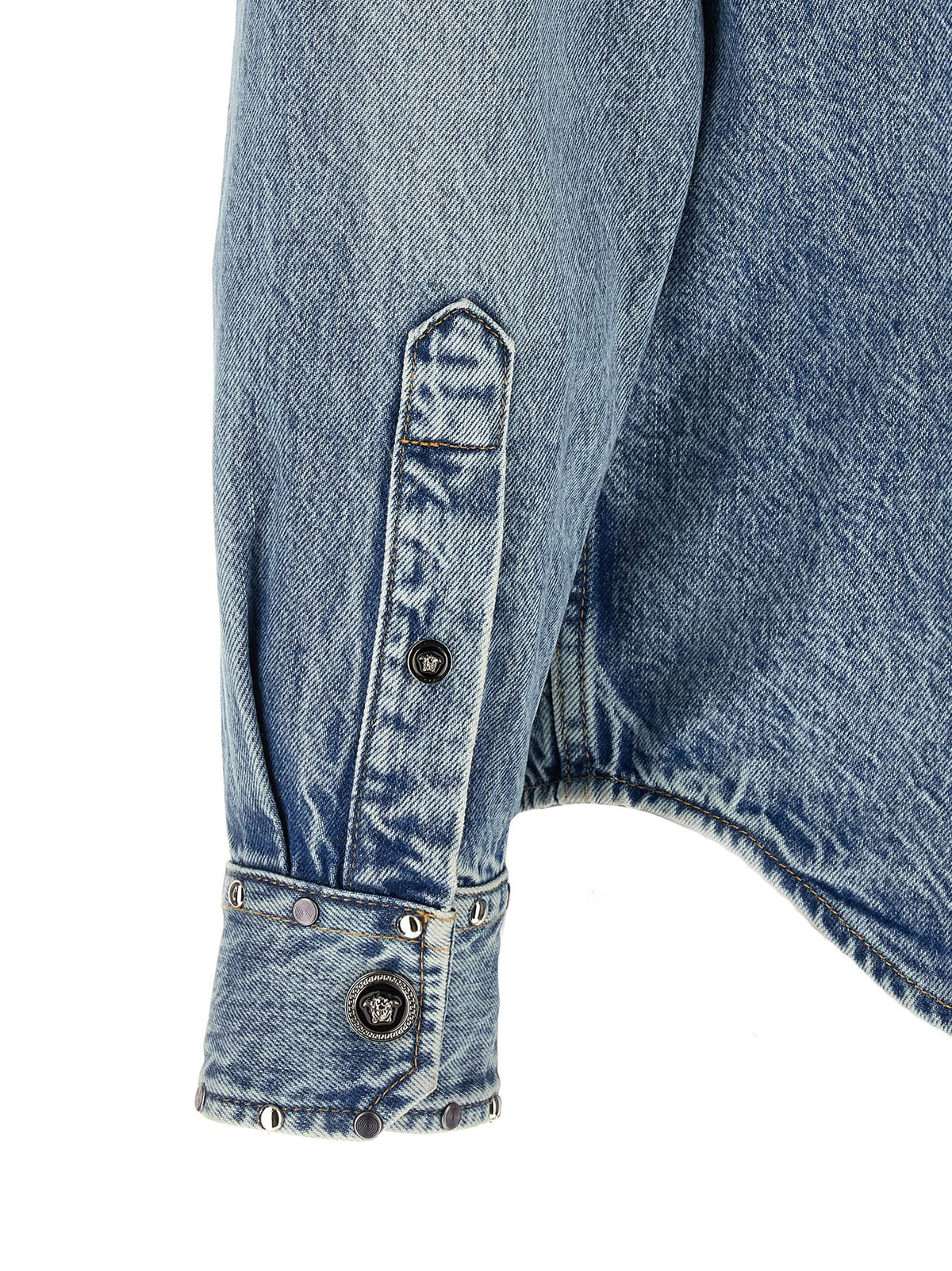 Versace Medusa Shirt Blue