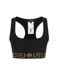 Versace Medusa Sports Top Black
