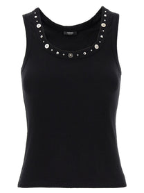 Versace Medusa Tank Top Black