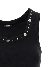 Versace Medusa Tank Top Black