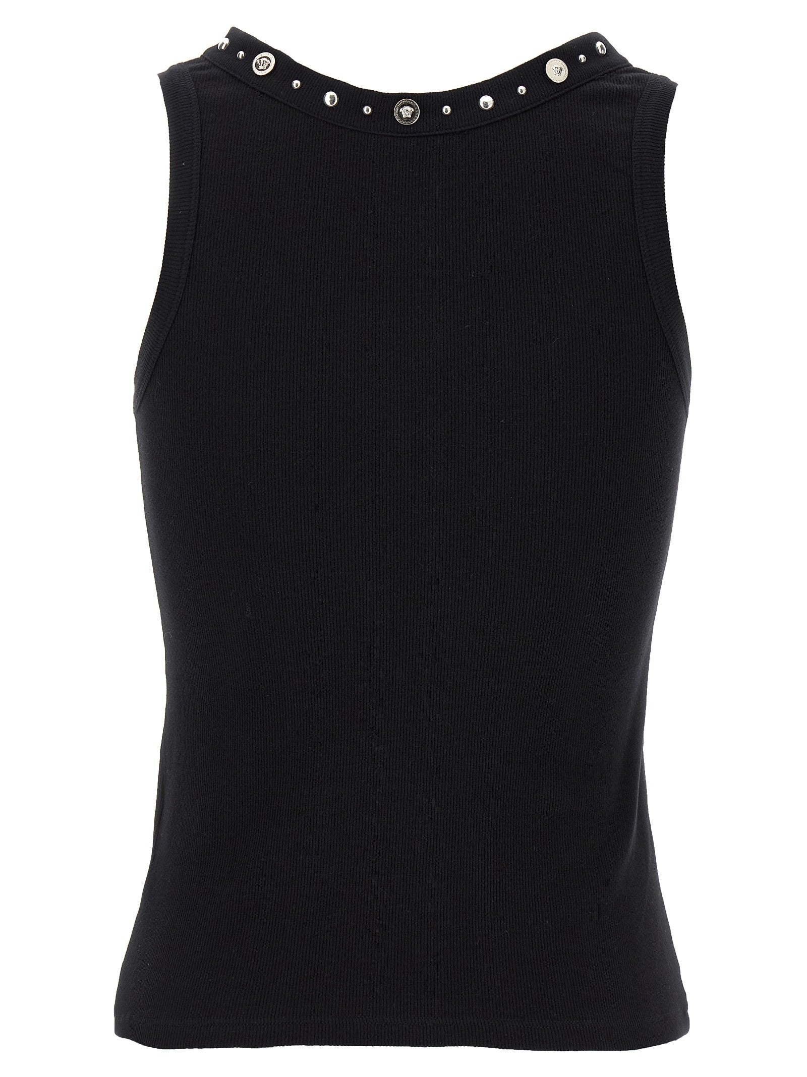 Versace Medusa Tank Top Black