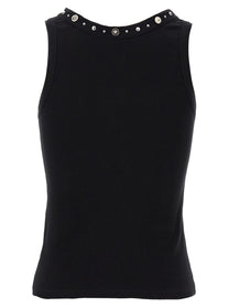 Versace Medusa Tank Top Black