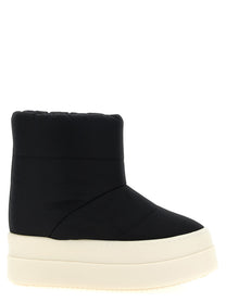 DRKSHDW Mega Bumper Low Lunar Ankle Boots White
