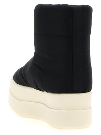 DRKSHDW Mega Bumper Low Lunar Ankle Boots White