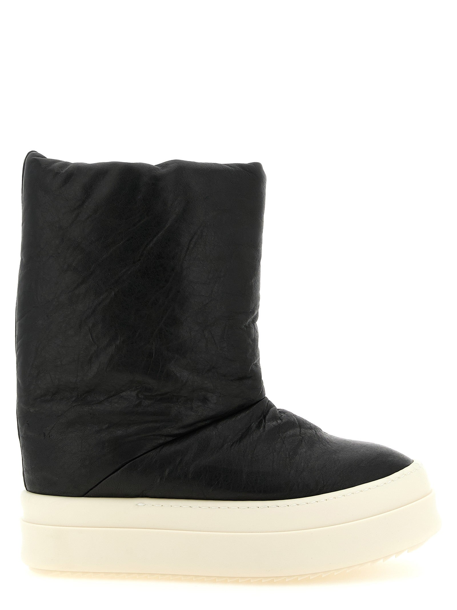 Rick Owens Mega Bumper Lunar Snow Boots White