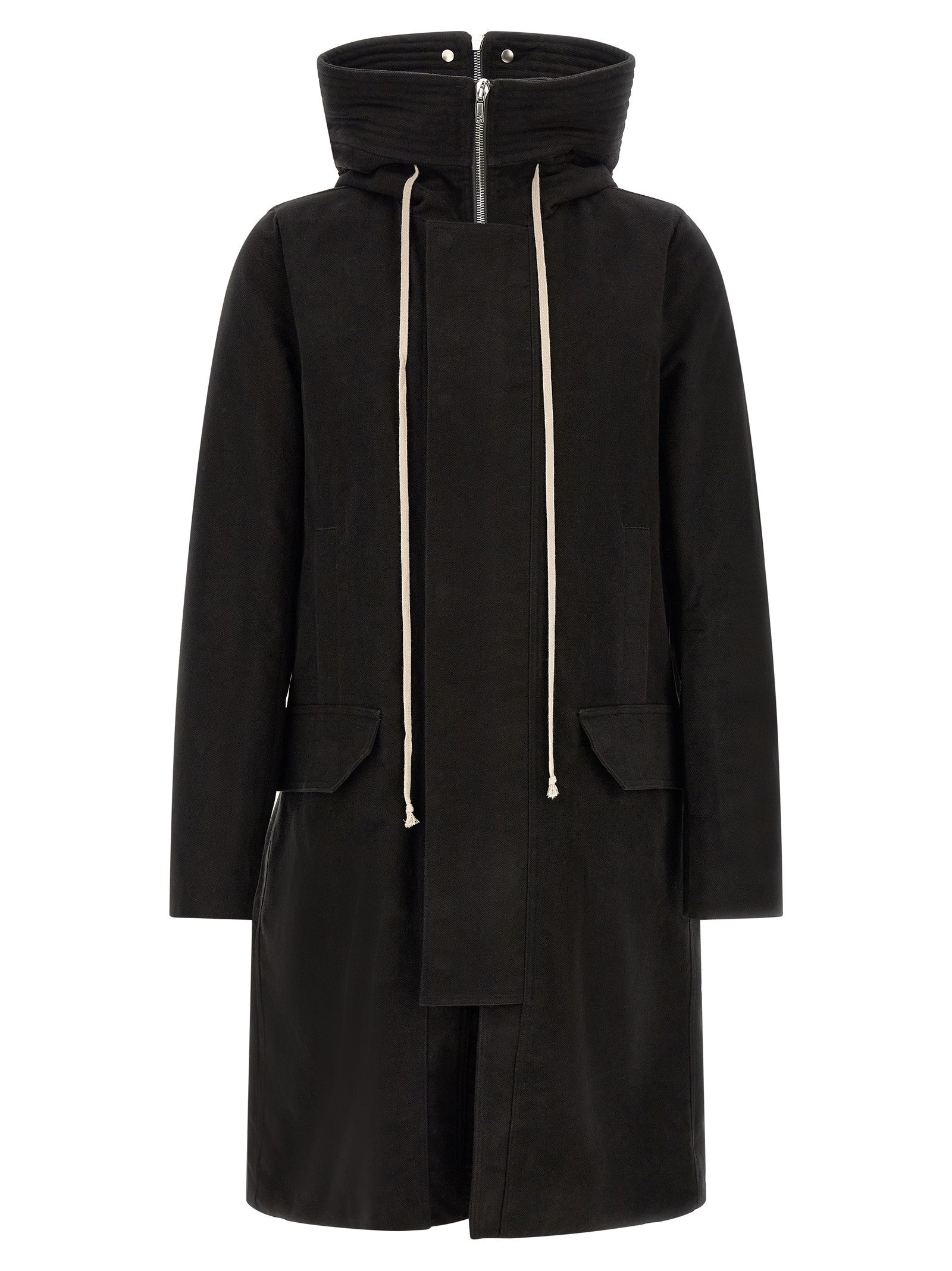 Rick Owens Megaparka Parka Black