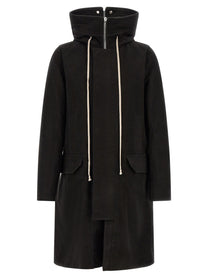Rick Owens Megaparka Parka Black