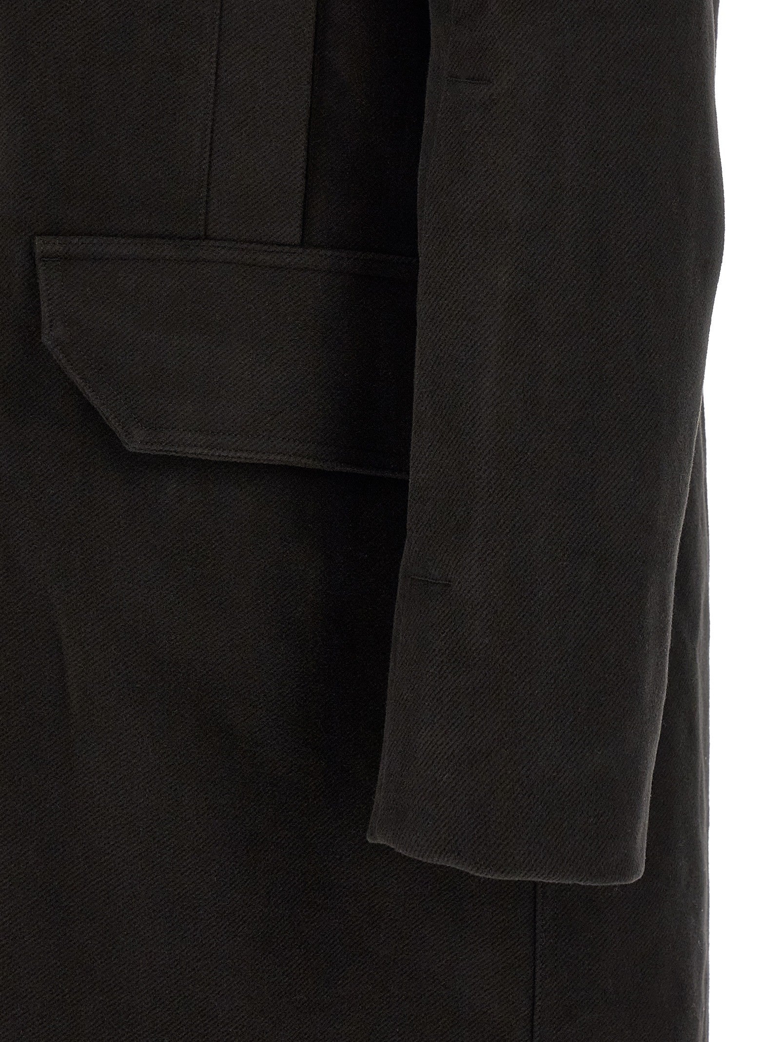 Rick Owens Megaparka Parka Black