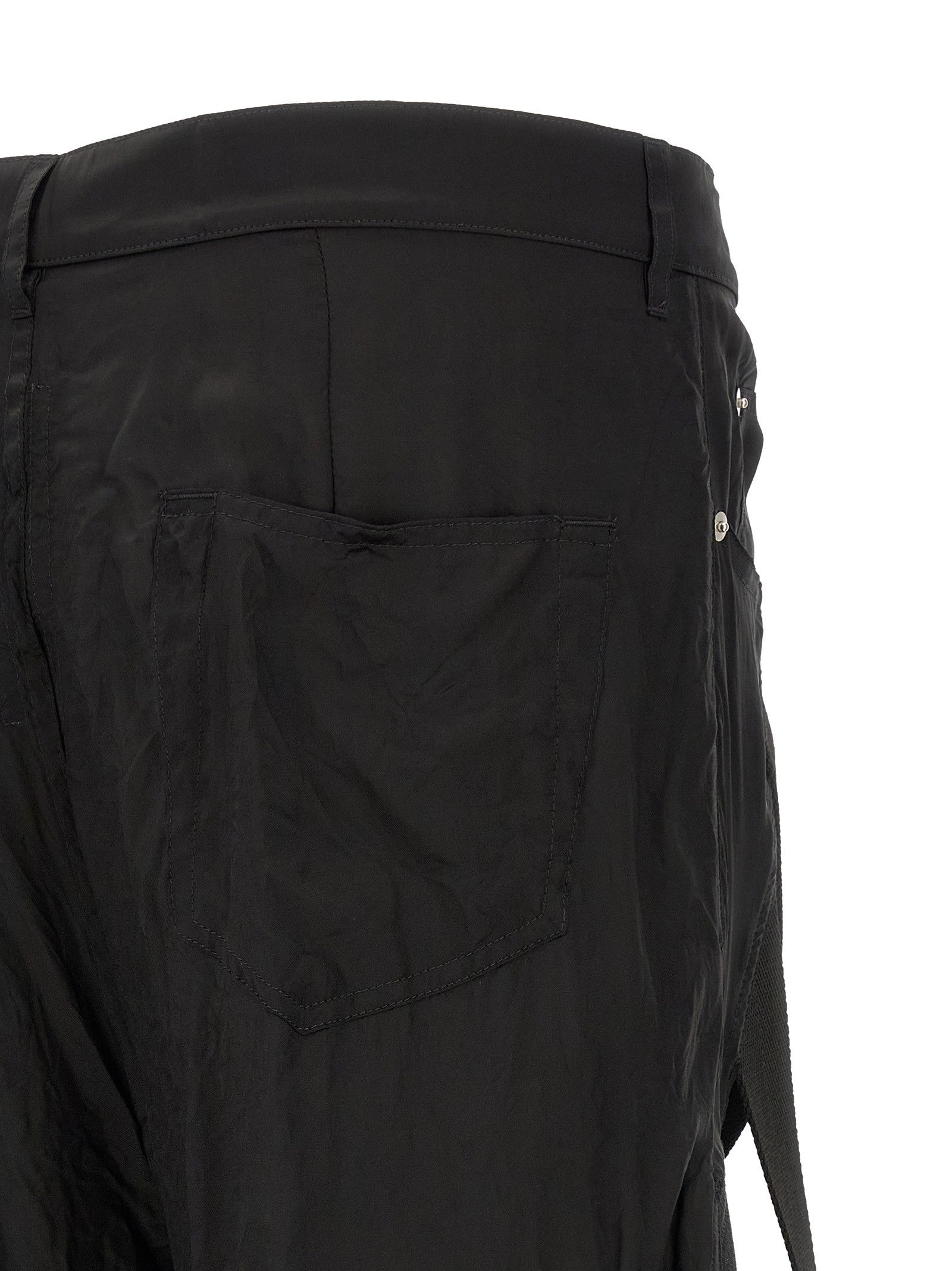 Rick Owens Megastrapped Bolans Pants Black