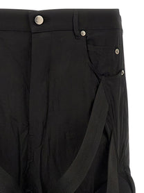 Rick Owens Megastrapped Bolans Pants Black