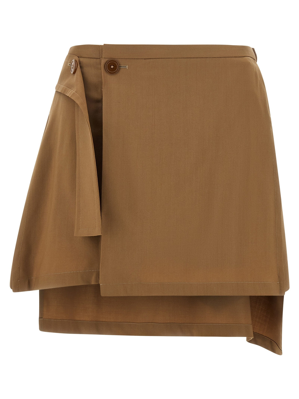 Vivienne Westwood Meghan Kilt Skirt Brown