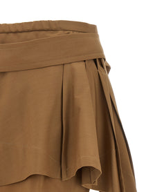 Vivienne Westwood Meghan Kilt Skirt Brown
