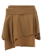 Vivienne Westwood Meghan Kilt Skirt Brown, view 2