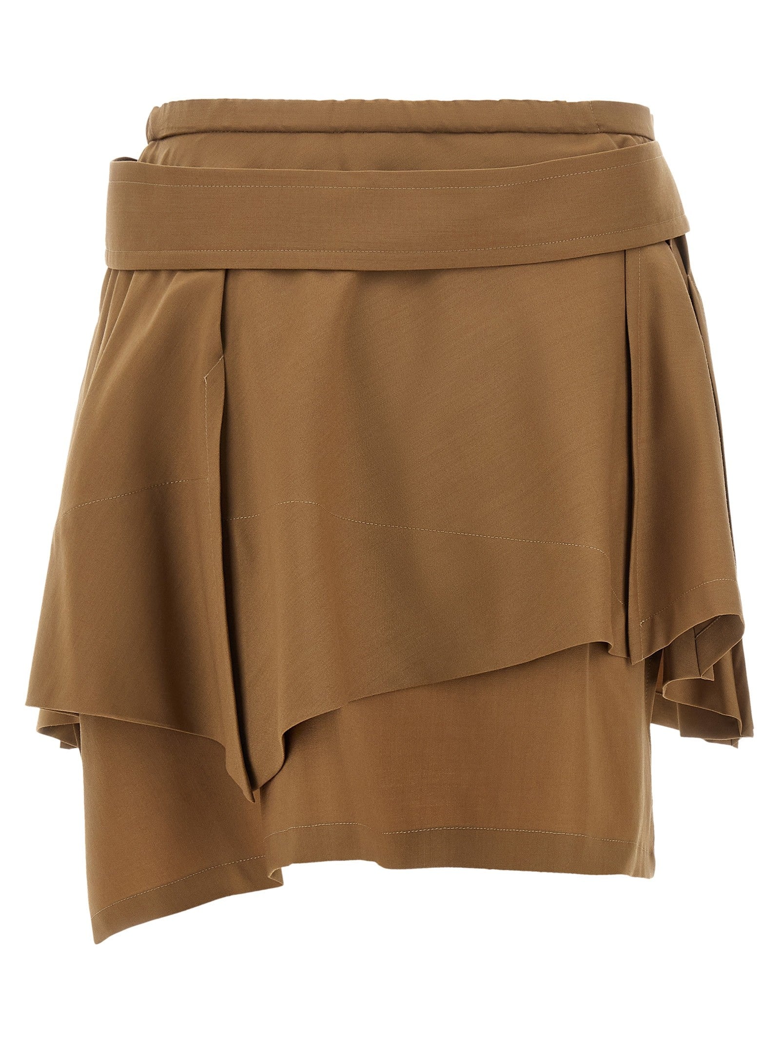 Vivienne Westwood Meghan Kilt Skirt Brown