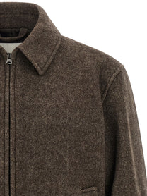 DUNST Mélange Brown Wool Jacket Brown
