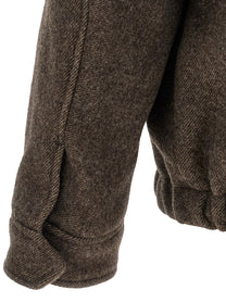 DUNST Mélange Brown Wool Jacket Brown