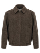 DUNST Mélange Brown Wool Jacket Brown